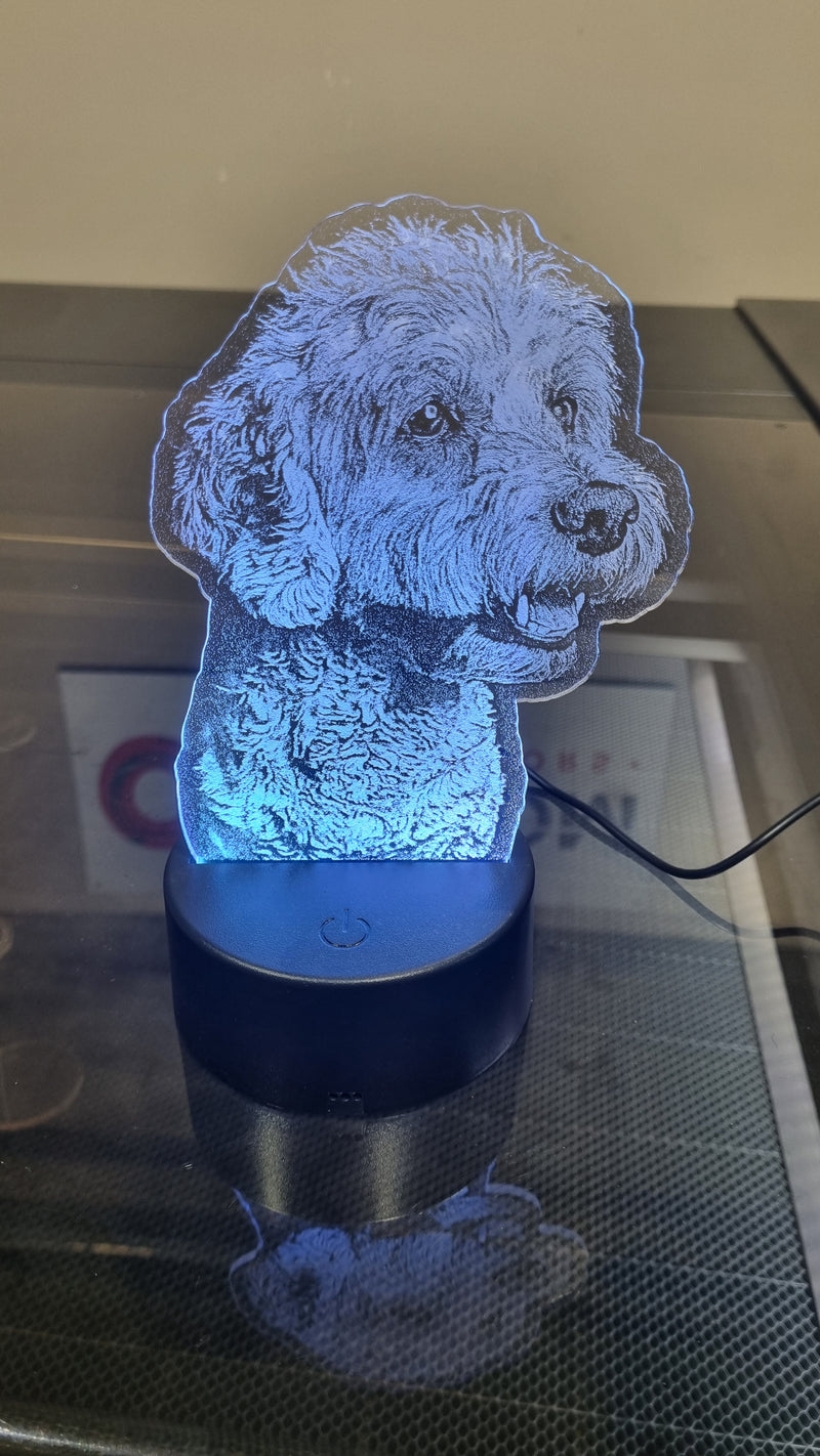 Laser cutting example